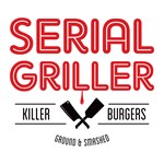 Serial Griller Logo Stacked White Bkg